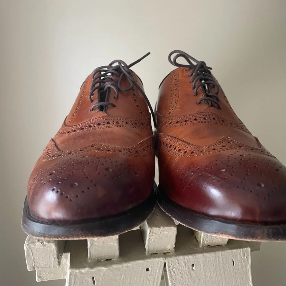 Cole Haan Brown Wingtip Oxford Shoes Size 12EEE
